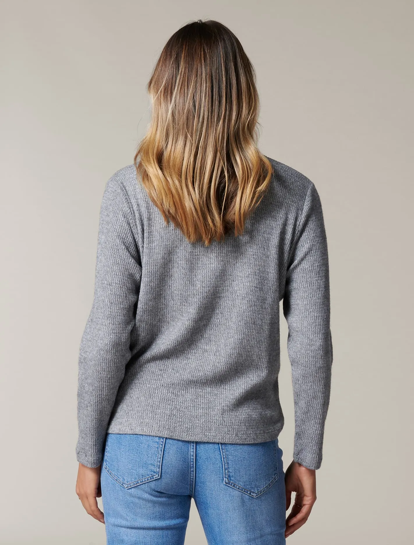 Sasha Relaxed Henley Jumper
