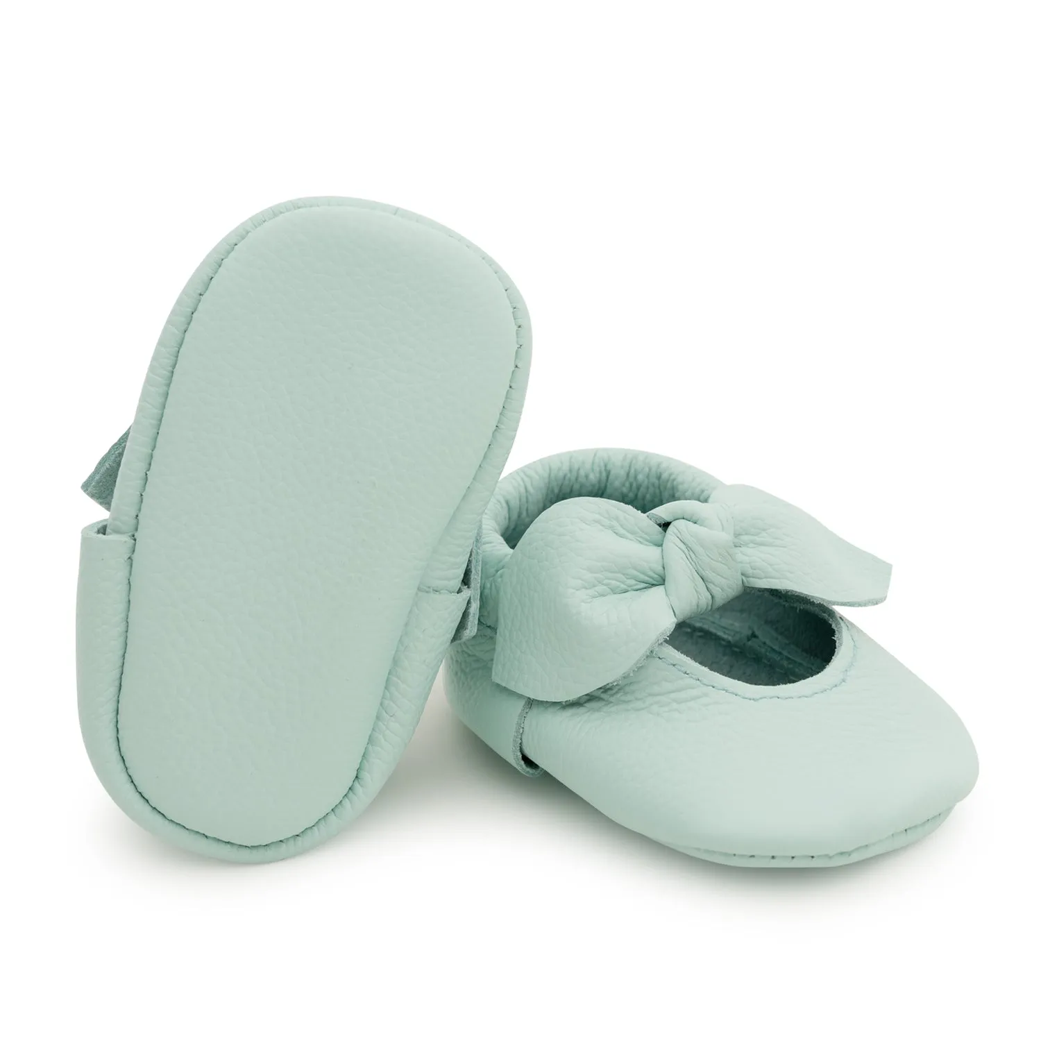 Seafoam Knot Moccasins