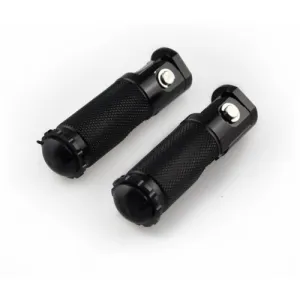 Set CNC Aluminium M8 Foldable Rear Steps