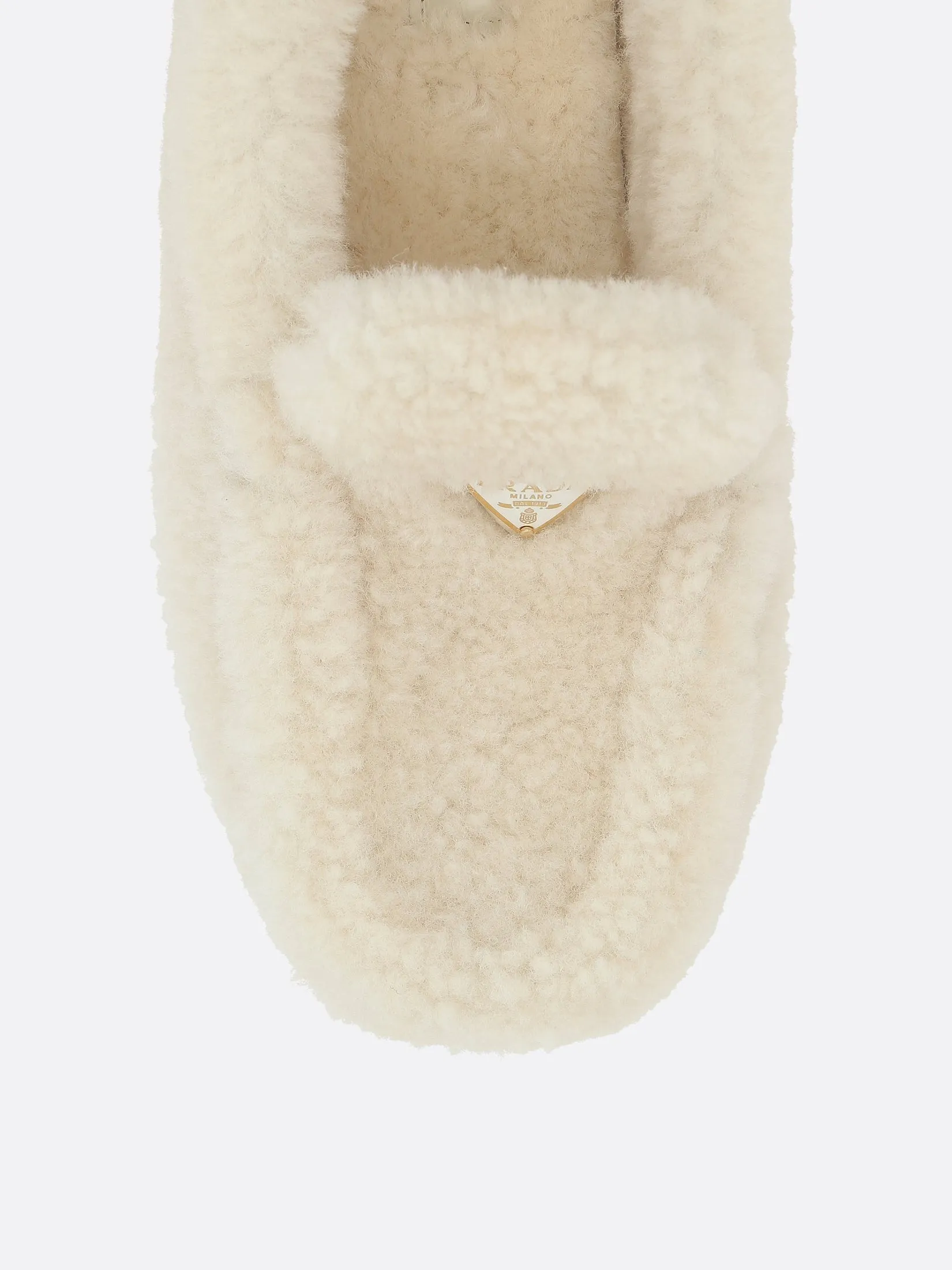 Shearling Moccasin Loafers