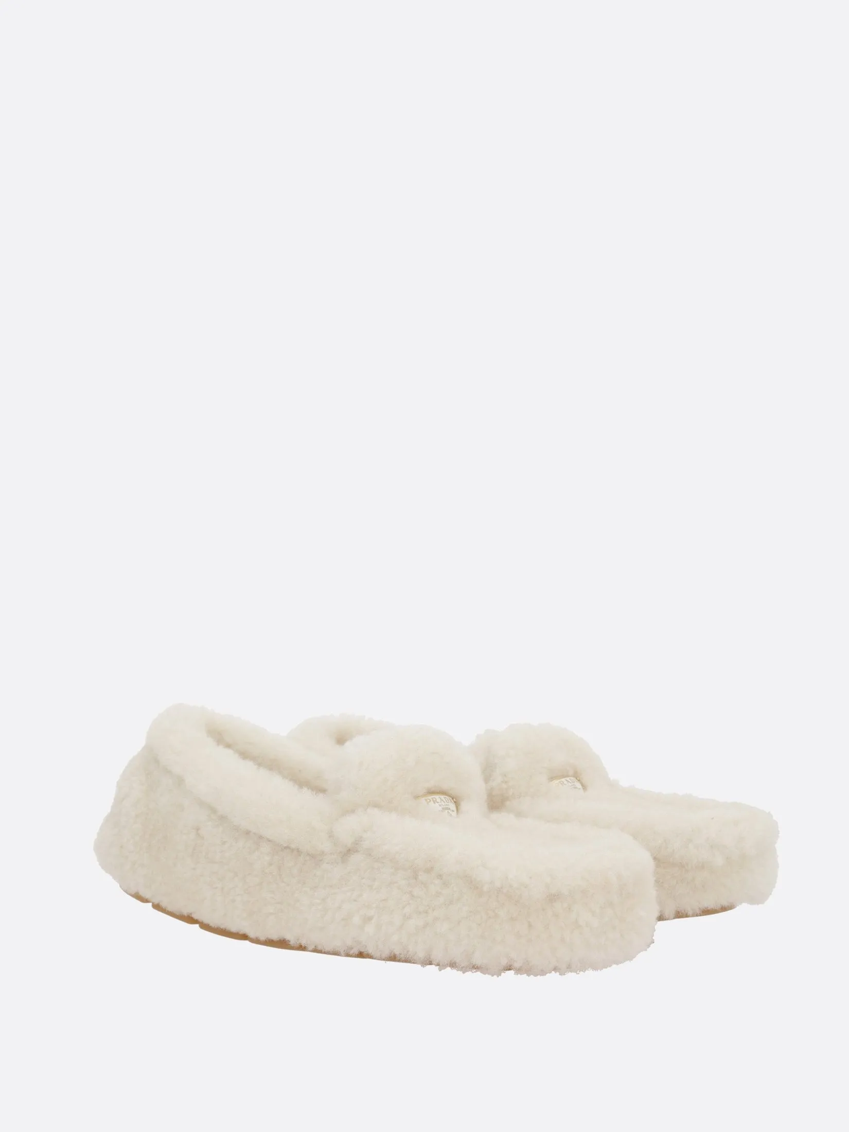 Shearling Moccasin Loafers