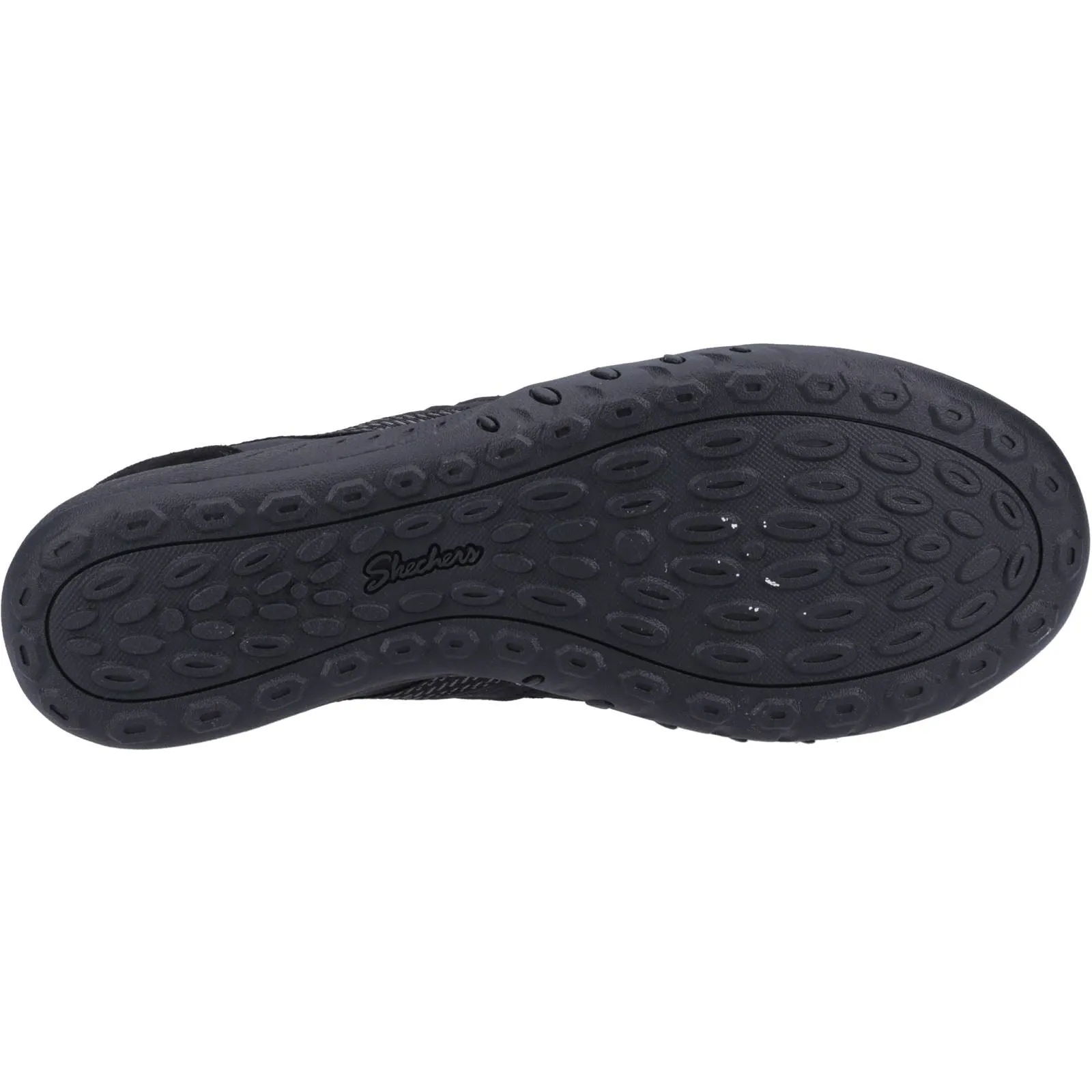 Skechers (GAR100561) Women's Relaxed Fit: Breathe-Easy Rugged Trainer in Black 3 to 8