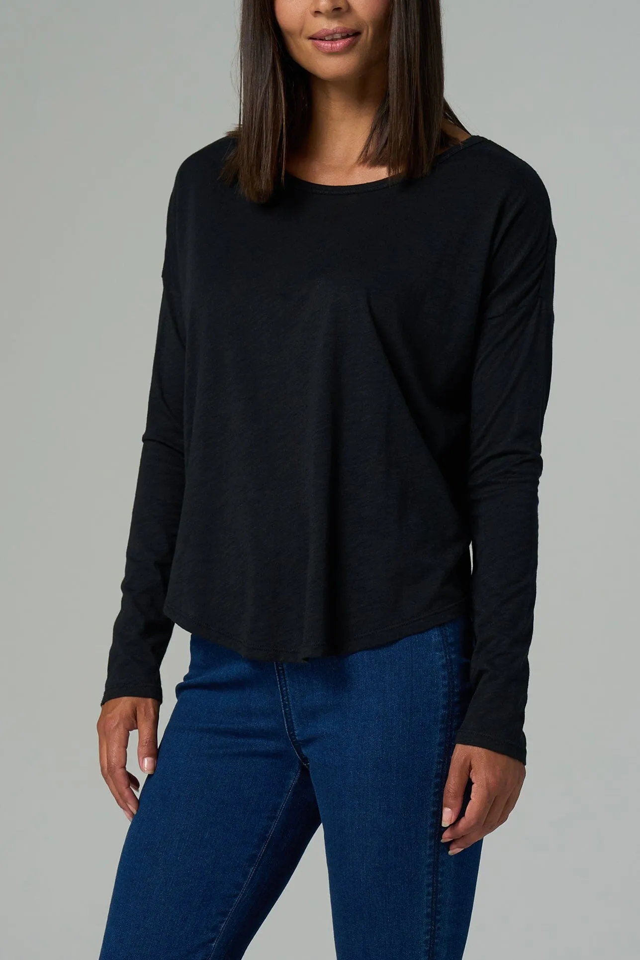 Slub Jersey Relaxed Tee