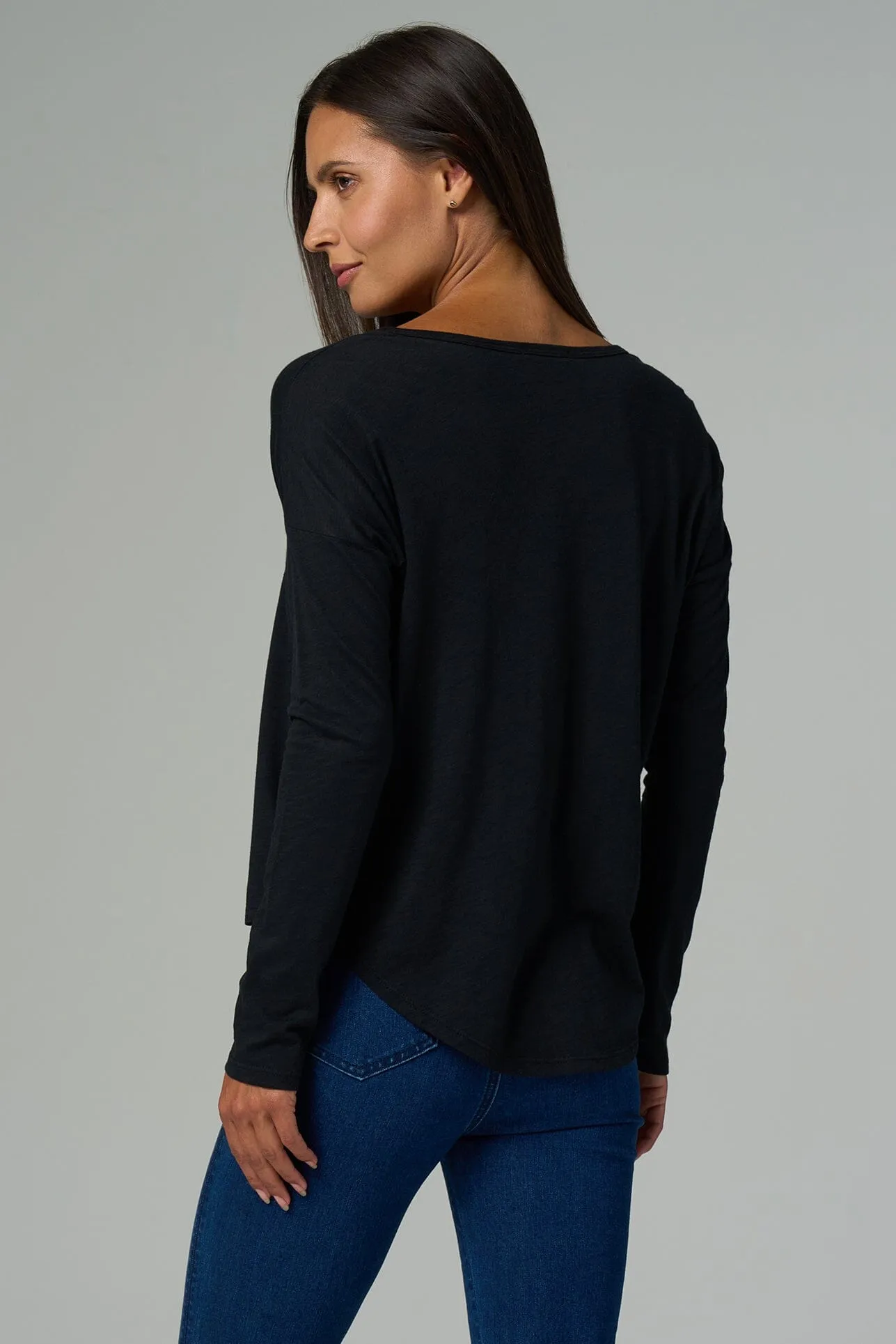 Slub Jersey Relaxed Tee