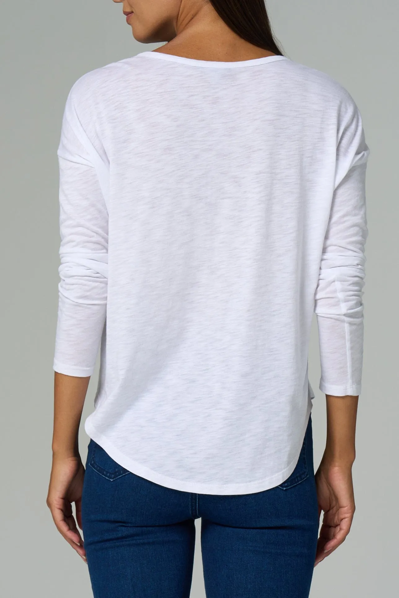 Slub Jersey Relaxed Tee