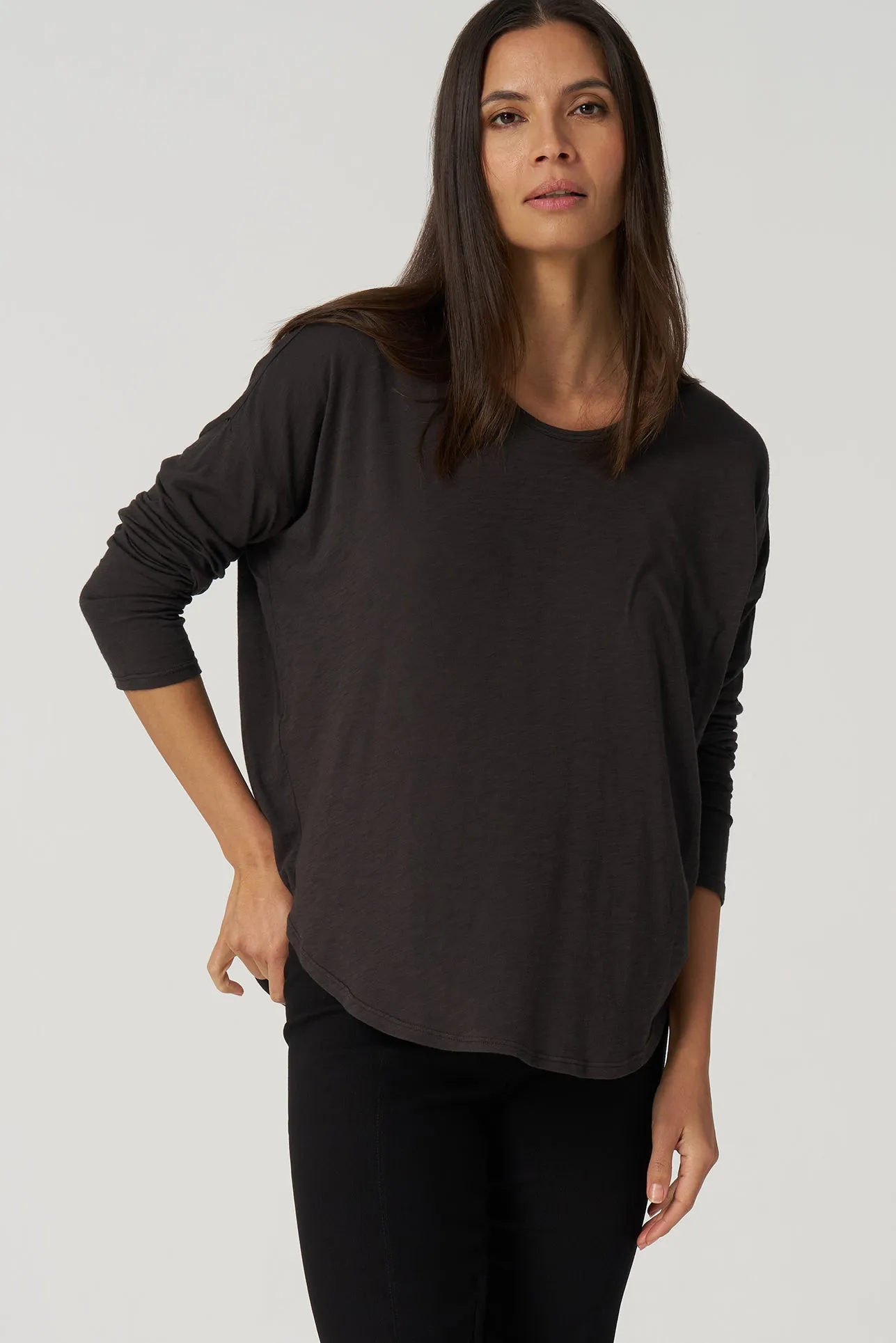 Slub Jersey Relaxed Tee