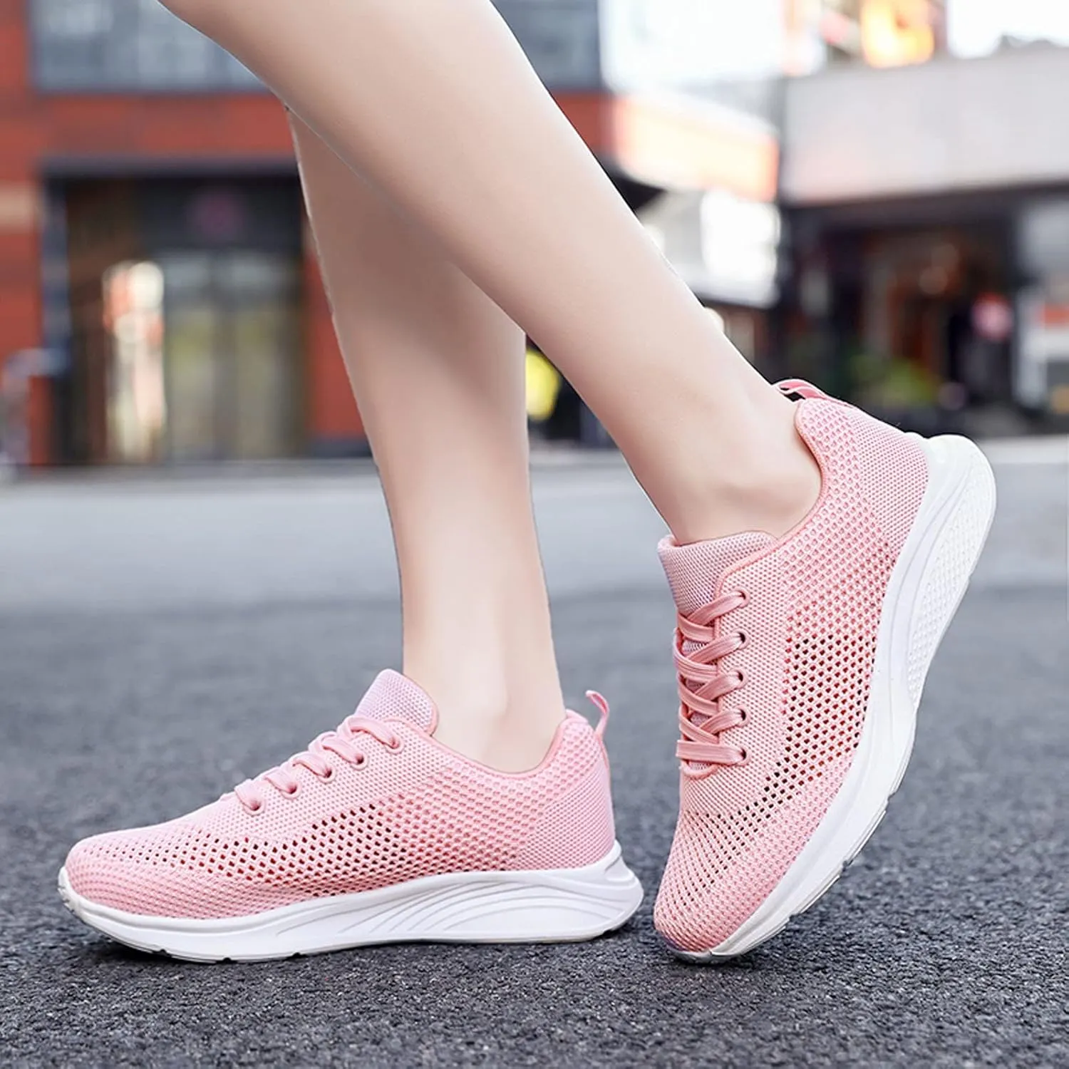Sneakers for Women Running Shoes Fashion Walking Lace Up Tennis Shoes Men Sport Men's Shoes Casual Chunky Sneakers Black Tennis Shoe Trainers Shoe