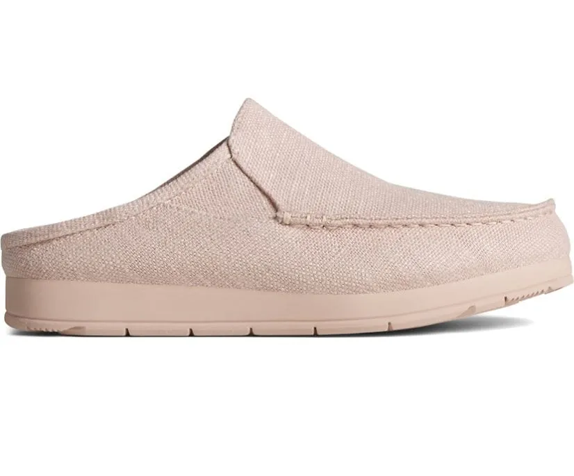 Sperry Women's Moc-Sider Hemp Slippers- Rose