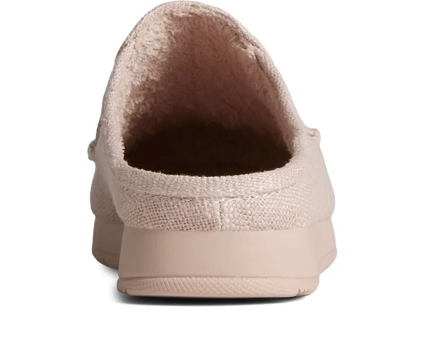 Sperry Women's Moc-Sider Hemp Slippers- Rose