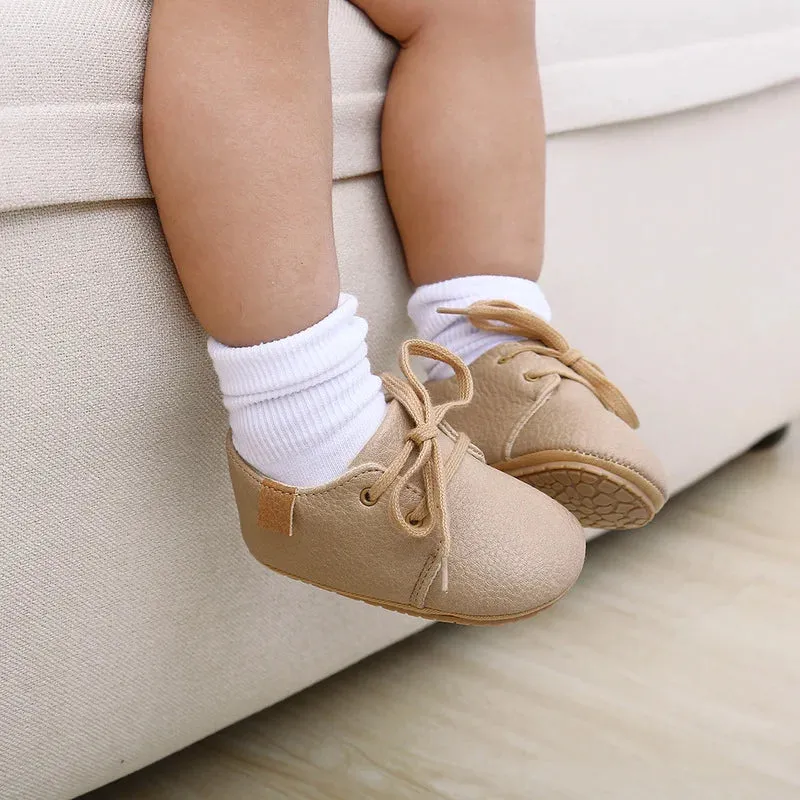 Toddler Leather First Walker Moccasins