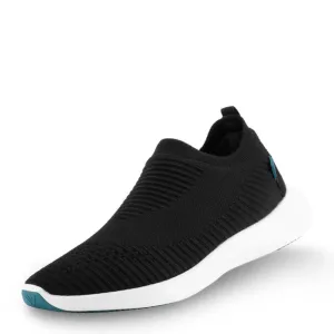 Vessi Men's Everyday Move Slip-Ons in Onyx Black