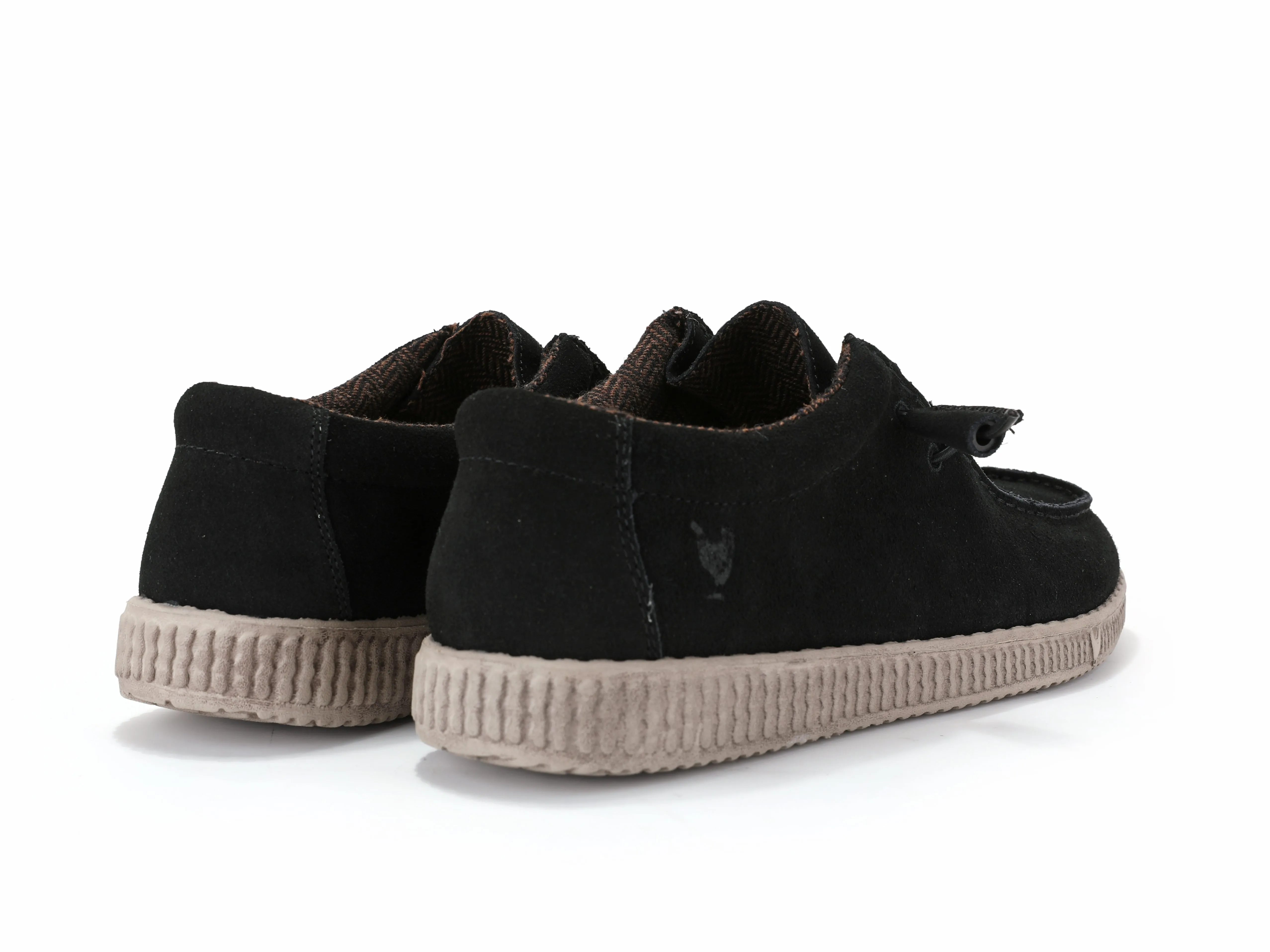 WP150 Water Resistant Black Suede Wally